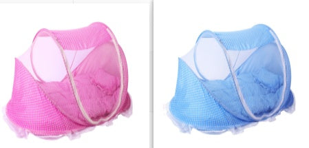 Foldable Baby Bed Net With Pillow Net 2pieces Set - NOMAN STORE LLC