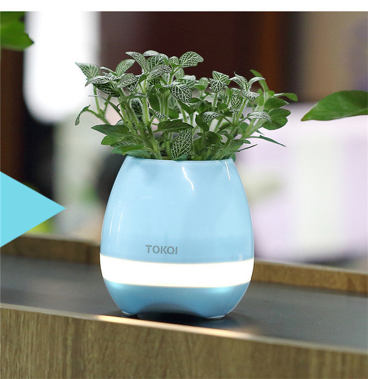 Touch-sensitive music vase desktop audio - NOMAN STORE LLC