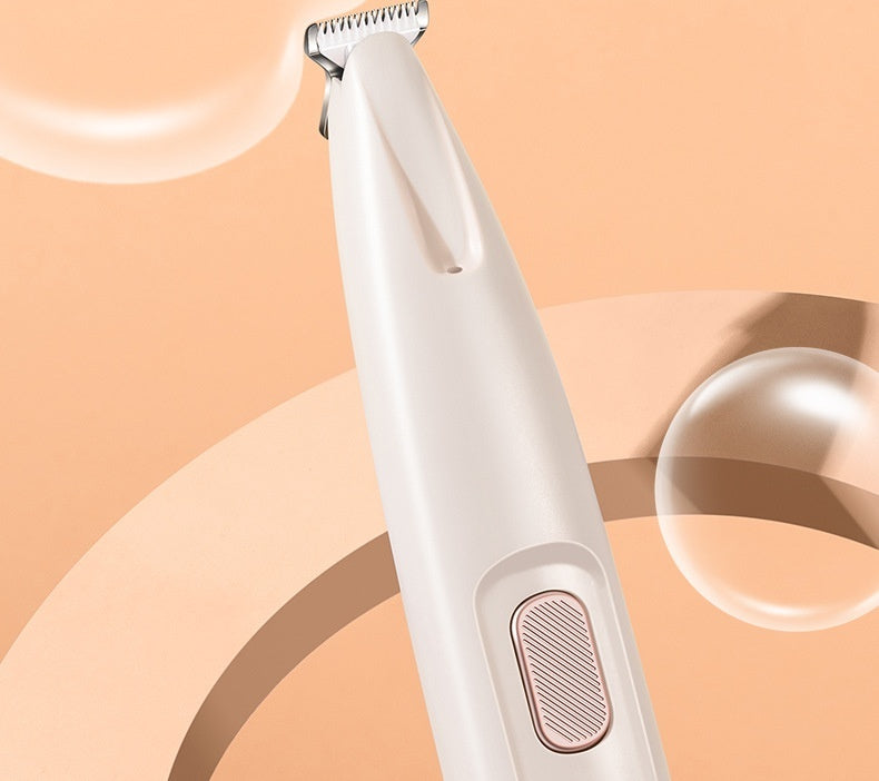 Pets Dog Paw Trimmer With LED Light Fully Waterproof Pet Hair Trimmer With LED Display Dog Clippers For Grooming Widen Blade - NOMAN STORE LLC