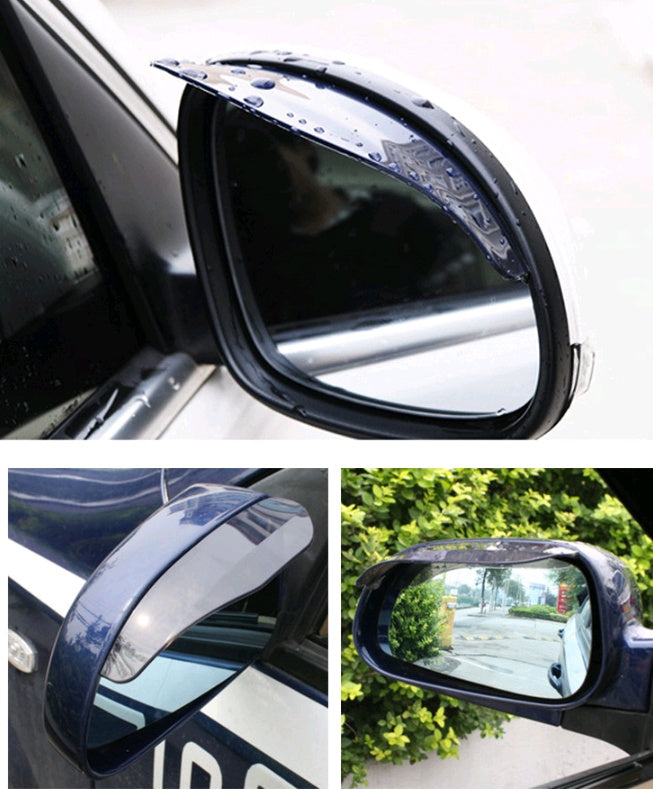 Car Rearview Mirror Rain Protection Eyebrows 2-piece Set - NOMAN STORE LLC