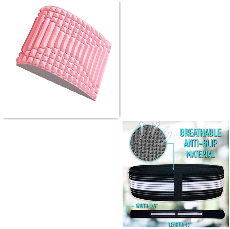 Back Stretcher Pillow Neck Lumbar Support Massager For Neck Waist Back Sciatica Herniated Disc Pain Relief Massage Relaxation - NOMAN STORE LLC