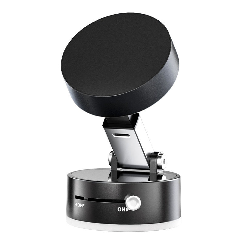 Foldable Magnetic Vacuum Car Phone Holder Foldable Suction Cup With Suction Cup Hands-Free Navigation For Smart Phone - NOMAN STORE LLC