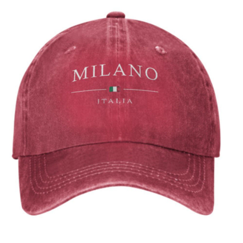 Printed Baseball Cap Vintage Casual Sun-proof Hot Soft Top Fashion - NOMAN STORE LLC