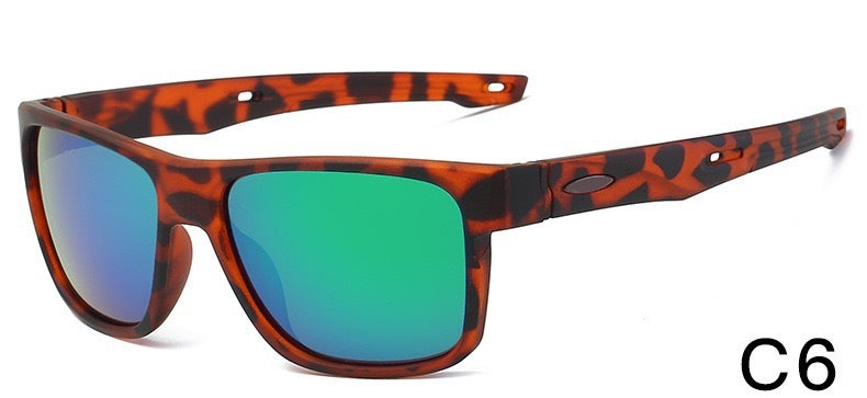 Fashion Large Rim One-piece Sports Sunglasses - NOMAN STORE LLC