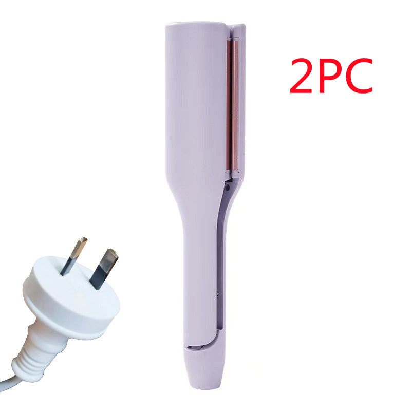 Hair Curling Iron 32mm Deep Wave Hair Curler 4 Temperature Adjustable Fast Heating Crimping Iron Styler Wand For All Hair Style - NOMAN STORE LLC