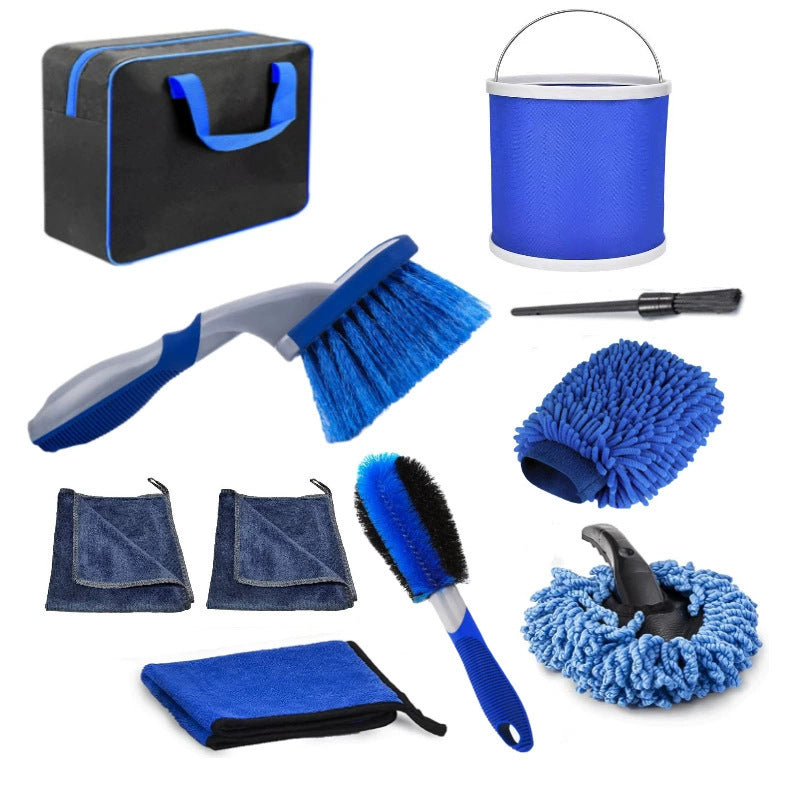 Car Interior Car Wash Cleaning Brush Set - NOMAN STORE LLC