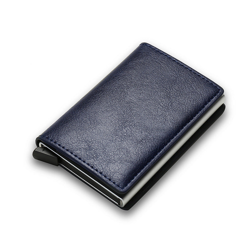 Credit Card Holder Smart Minimalist Wallet Pocket Men Women Slim Cardholder Bank Secure Creditcard Case - NOMAN STORE LLC