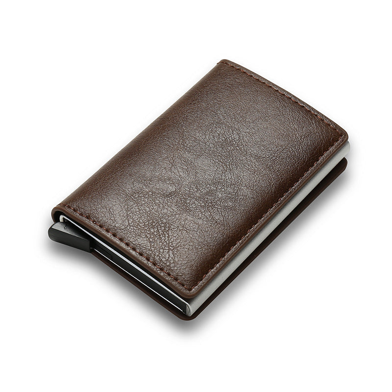 Credit Card Holder Smart Minimalist Wallet Pocket Men Women Slim Cardholder Bank Secure Creditcard Case - NOMAN STORE LLC