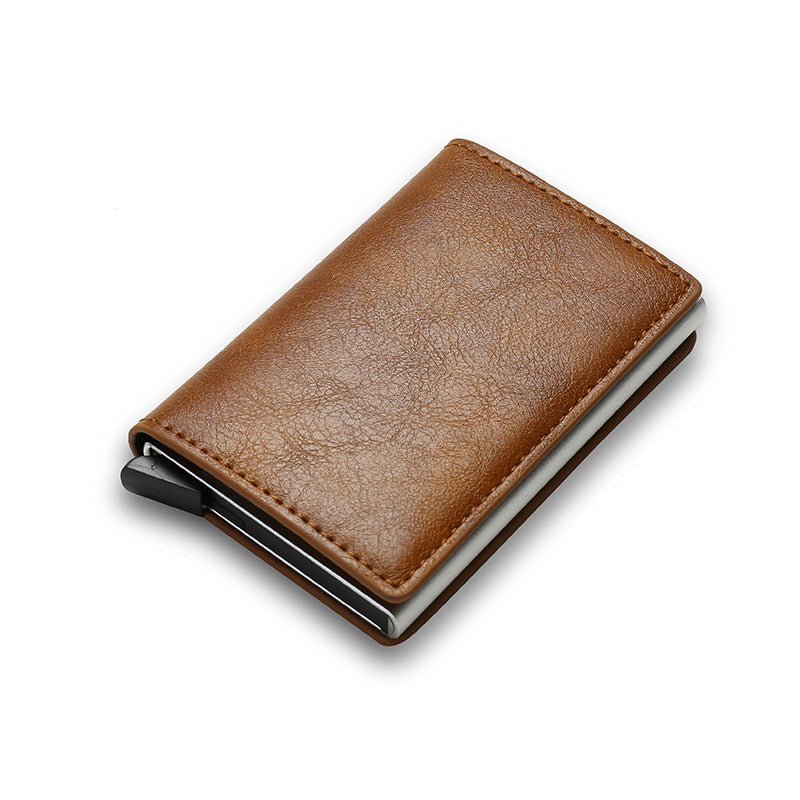 Credit Card Holder Smart Minimalist Wallet Pocket Men Women Slim Cardholder Bank Secure Creditcard Case - NOMAN STORE LLC