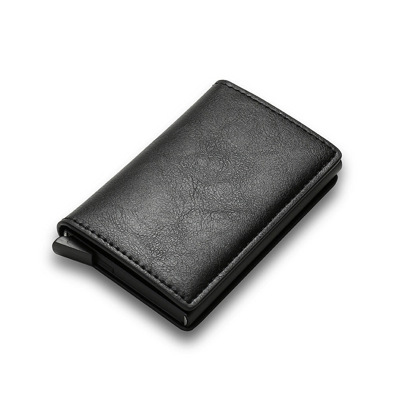 Credit Card Holder Smart Minimalist Wallet Pocket Men Women Slim Cardholder Bank Secure Creditcard Case - NOMAN STORE LLC
