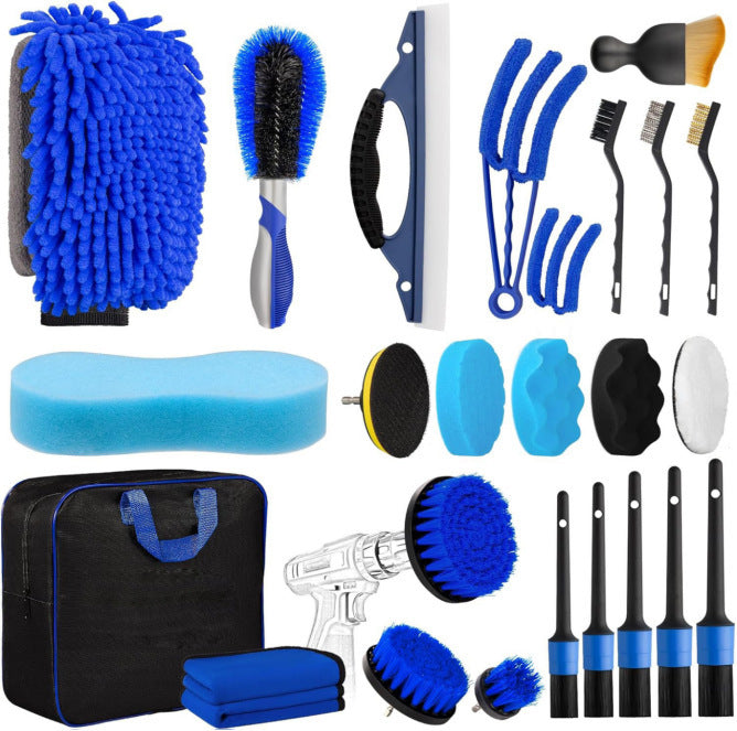 Car Interior Car Wash Cleaning Brush Set - NOMAN STORE LLC