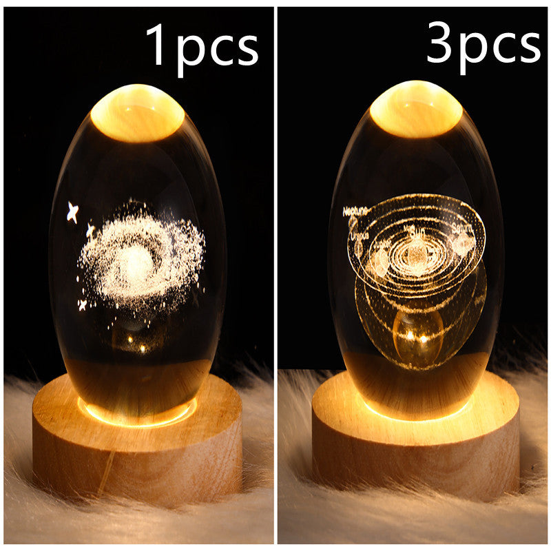 LED Night Light Galaxy Crystal Ball Table Lamp 3D Planet Moon Lamp Bedroom Home Decor For Kids Party Children Birthday Gifts a225a13c-487c-4438-ab83-8f13c7cb1f2c