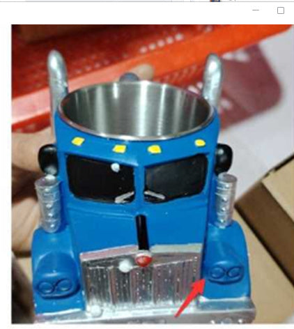 Durable Truck Coffee Mug Semi Truck Handcrafted Coffee Cup Semi-trailer Shaped Semi-Truck Coffee Mugs For Family - NOMAN STORE LLC