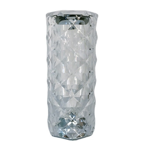 Creative Crystal Diamond Table Lamp Rechargeable Acrylic Bedroom Bedside - NOMAN STORE LLC