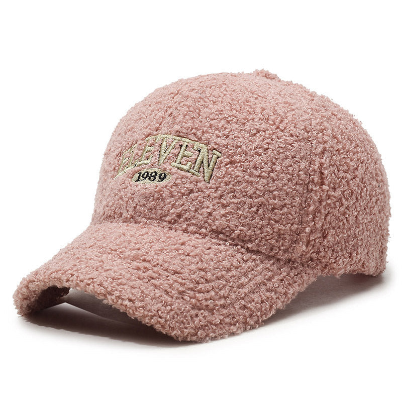 Winter Lambskin Thickened Warm Baseball Cap - NOMAN STORE LLC