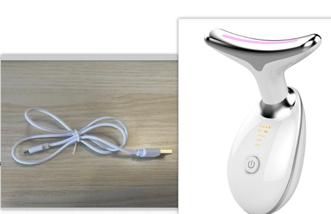 EMS Thermal Neck Lifting And Tighten Massager Electric Microcurrent Wrinkle Remover - NOMAN STORE LLC