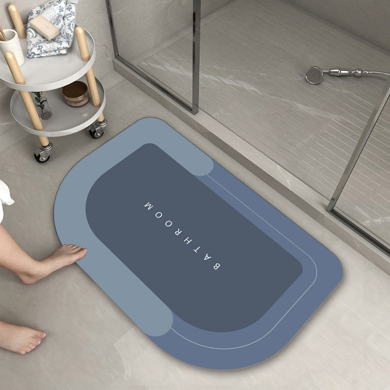 Cushion Cushion Bathroom Sliding Door Floor Bathroom Foot Mat - NOMAN STORE LLC