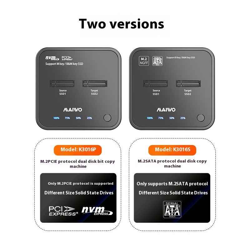 MAIWO K3016 M2 Solid State Readwrite Hard Disk Dock - NOMAN STORE LLC
