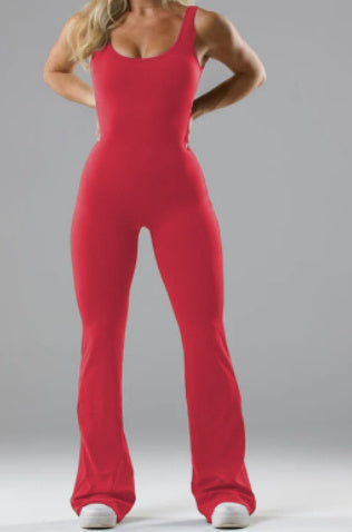Slim Fit Hip Raise Jumpsuit Sexy Backless Exercise Yoga Clothes - NOMAN STORE LLC