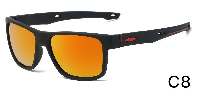 Fashion Large Rim One-piece Sports Sunglasses - NOMAN STORE LLC