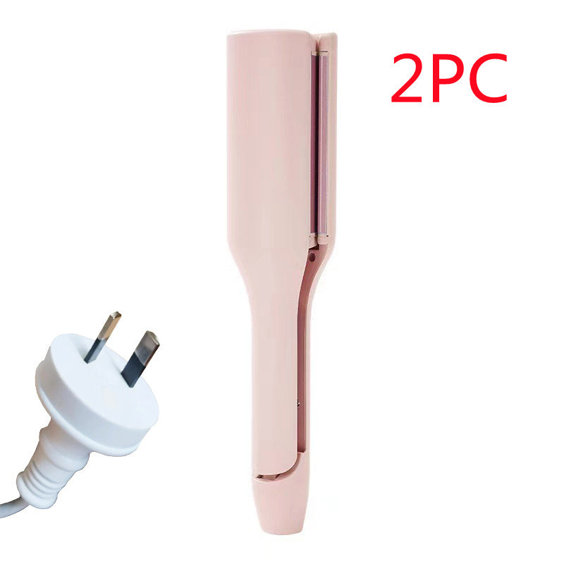 Hair Curling Iron 32mm Deep Wave Hair Curler 4 Temperature Adjustable Fast Heating Crimping Iron Styler Wand For All Hair Style - NOMAN STORE LLC