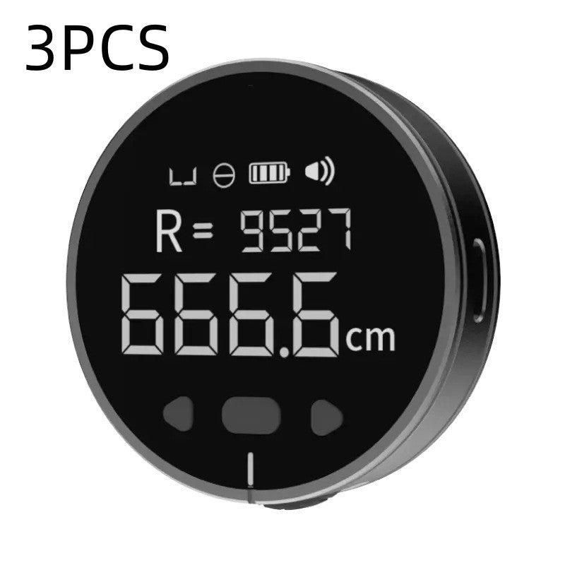 Distance Measuring Instrument Electronic Measuring Ruler Tape Measure High Definition Digital LCD High Precision Electronic Measuring Ruler Tool - NOMAN STORE LLC