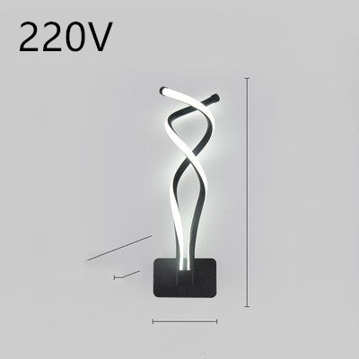 led wall lamp nordic minimalist bedroom bedside lamp - NOMAN STORE LLC
