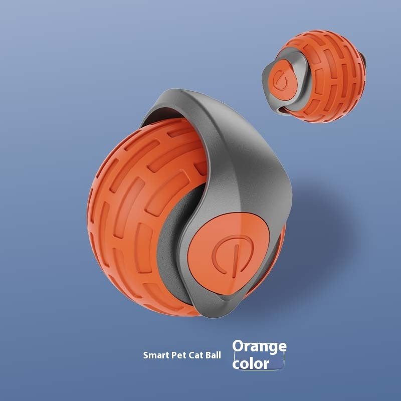 New Interactive Cat Toys Ball Auto Electric Rolling Ball Toys For Cat Kitty Pets Smart Automatic Teaser USB Rechargeable Cat Toy Pet Products - NOMAN STORE LLC