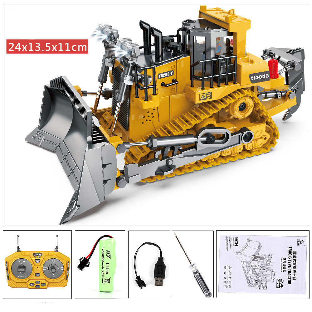 Children's Simple Alloy Charging Excavator Toy Car - NOMAN STORE LLC