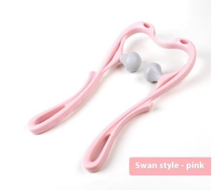 Multifunctional Manual Six-wheel Neck Massager Massage Relieve Roller Massage Tool - NOMAN STORE LLC