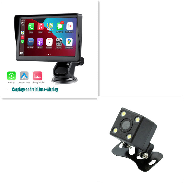 7 IPS Car Smart Screen Wireless Carplay Auto Mobile Phone Projection Screen Navigation - NOMAN STORE LLC