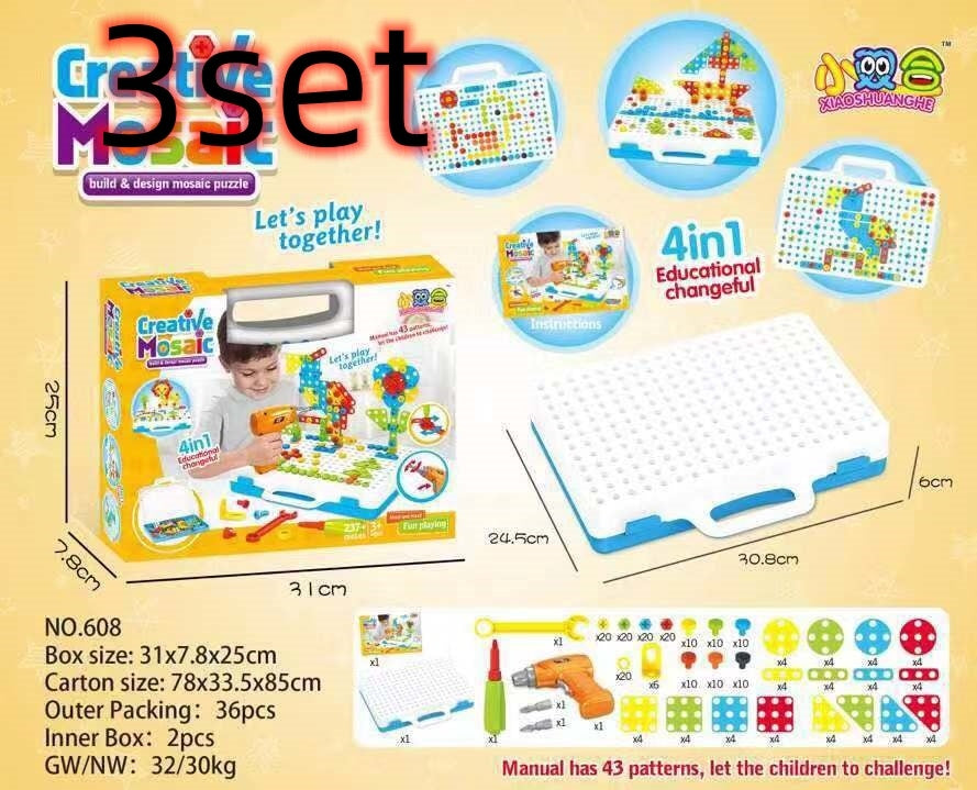 Creative Building Kits Educational Blocks Sets - NOMAN STORE LLC