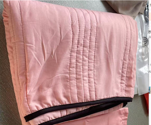 Cooling Blankets Pure Color Summer Quilt Plain Summer Cool Quilt Compressible Air-conditioning Quilt Quilt Blanket - NOMAN STORE LLC