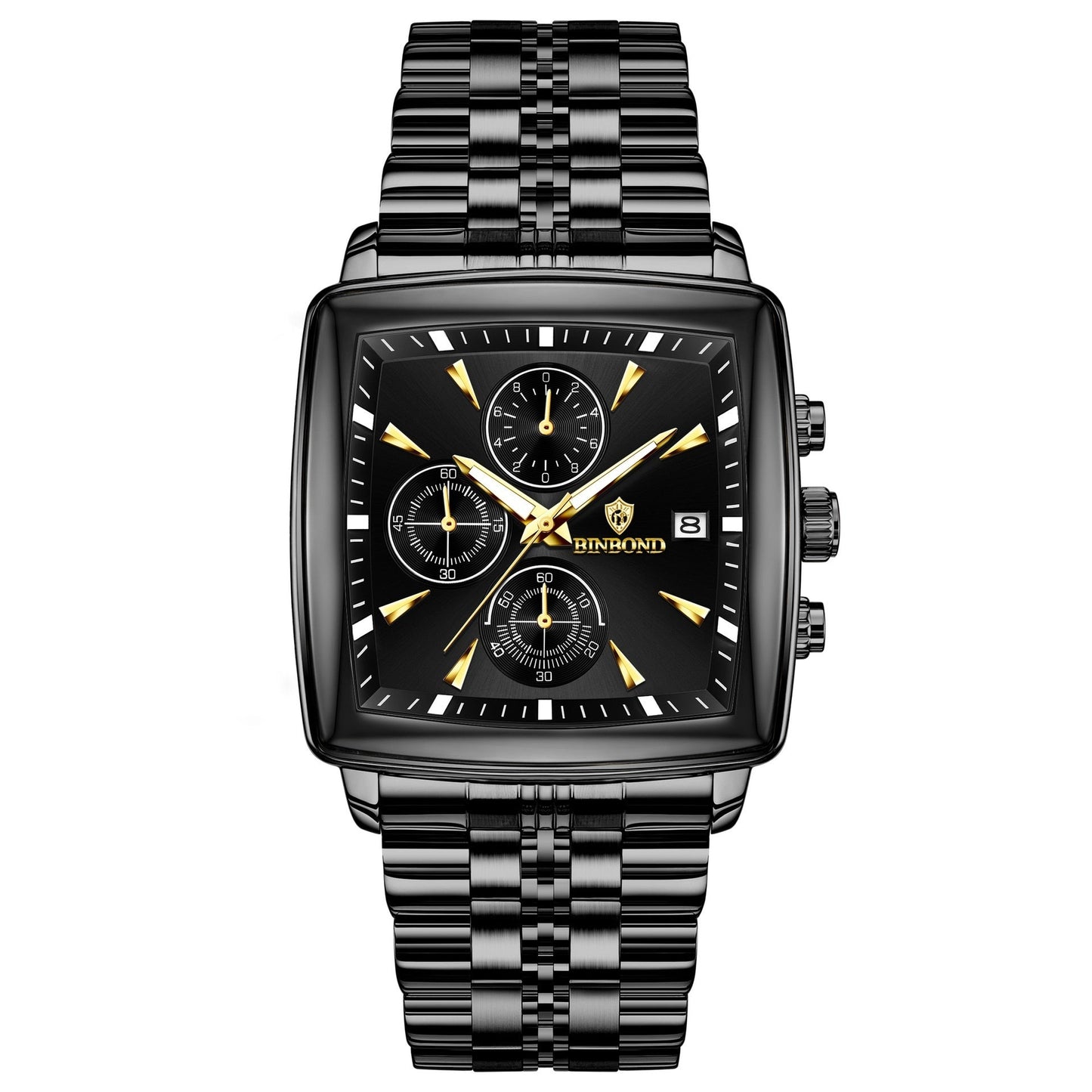 Men's Multi-functional Timing Luminous Waterproof Quartz Watch - NOMAN STORE LLC