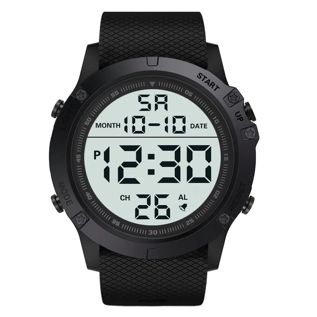 Waterproof Digital Sports Watch Military Tactical LED Backlight Wristwatch Men - NOMAN STORE LLC