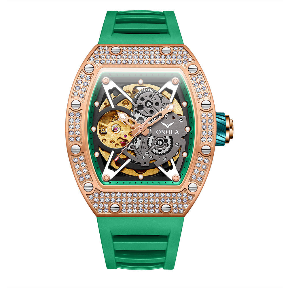 Fully-jewelled Automatic Mechanical Watch Men - NOMAN STORE LLC