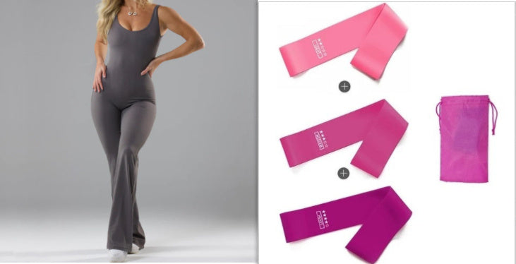 Slim Fit Hip Raise Jumpsuit Sexy Backless Exercise Yoga Clothes - NOMAN STORE LLC