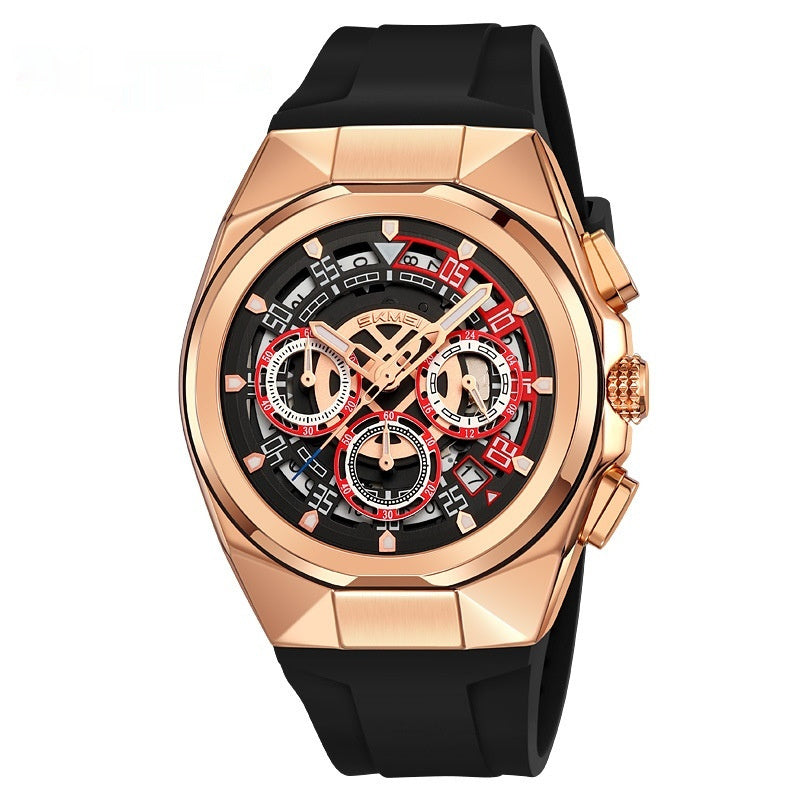 Hollow Sheet Plate Multifunctional Non-mechanical Watch - NOMAN STORE LLC