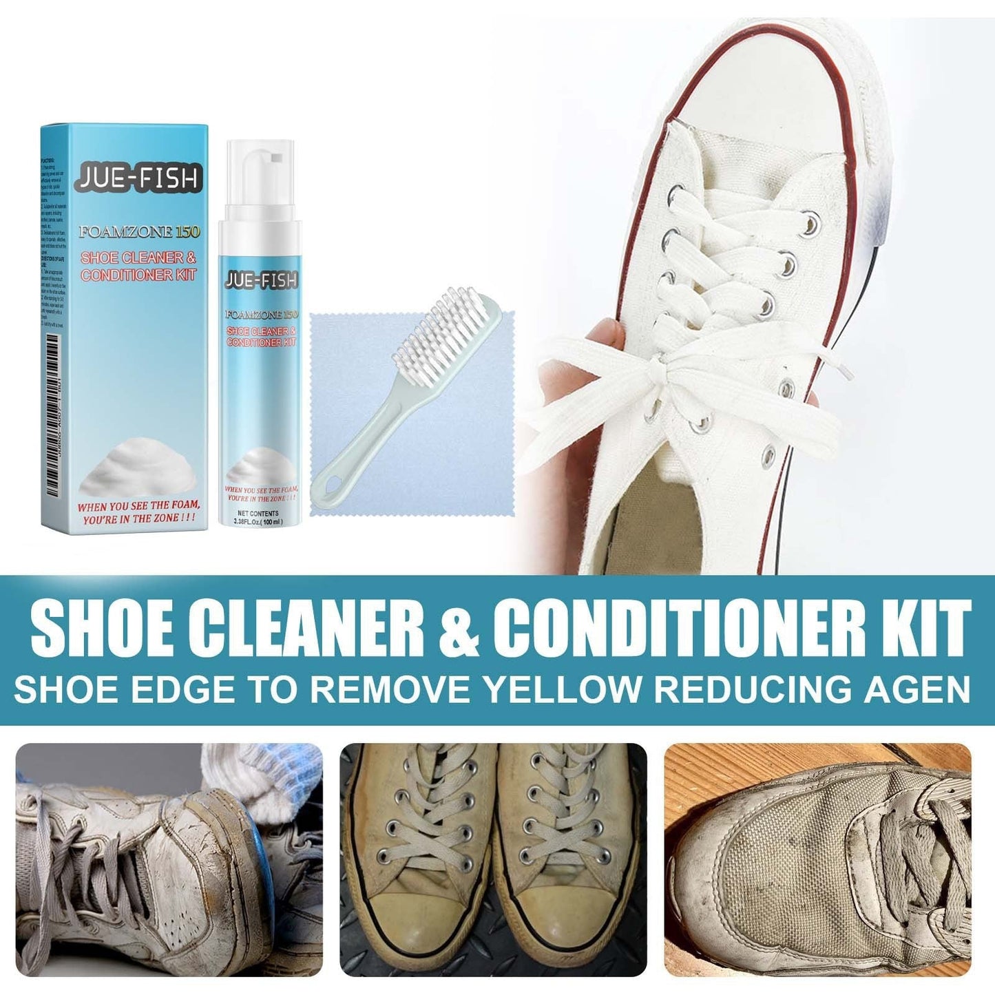 Shoes Clean Care Suit Yellow Edge Stains - NOMAN STORE LLC