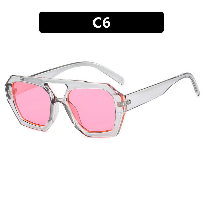 Ins Big Frame Leopard Sunglasses Summer Sunshade Beach Vacation Glasses - NOMAN STORE LLC