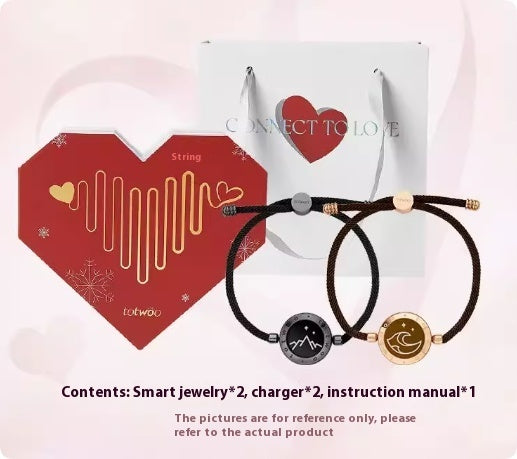 Vibrating Sensor Bracelet For Long-distance Relationships - NOMAN STORE LLC