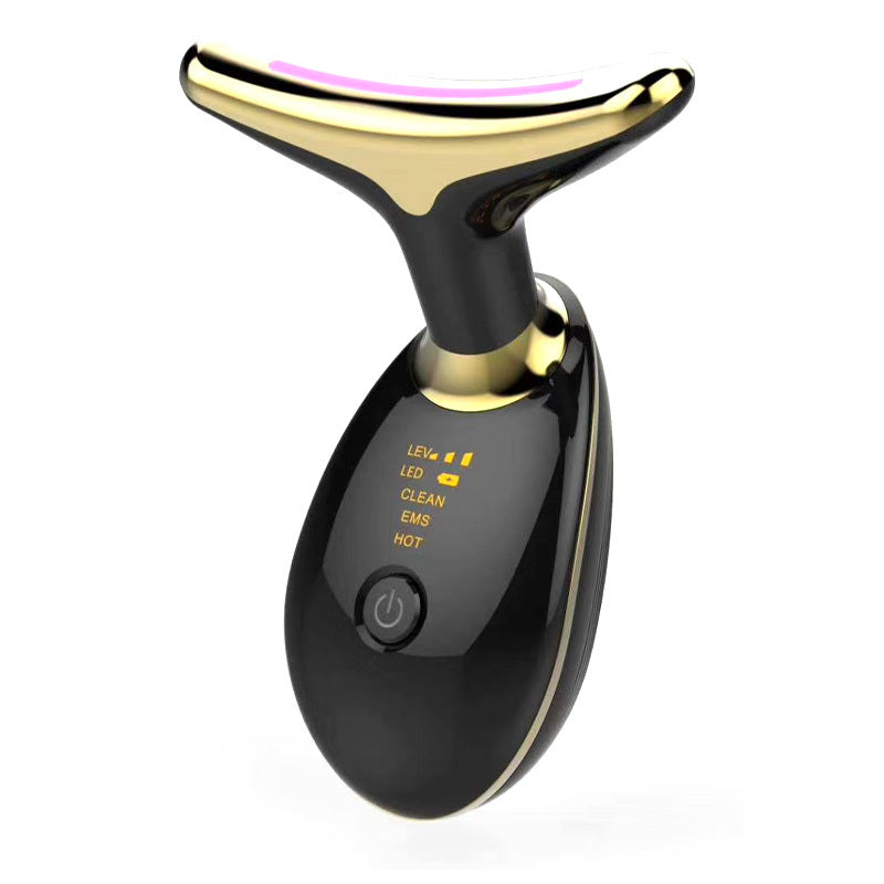 EMS Thermal Neck Lifting And Tighten Massager Electric Microcurrent Wrinkle Remover - NOMAN STORE LLC