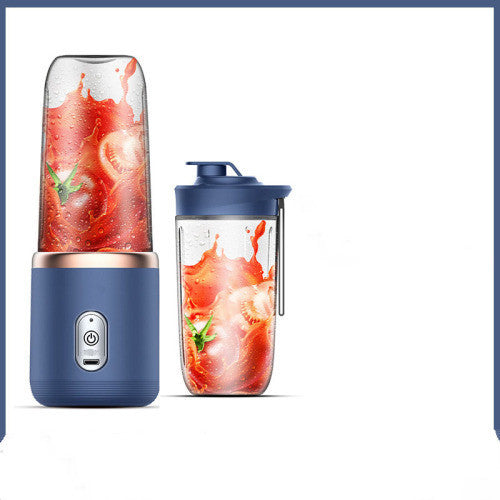 6blade Portable Blender Mini Juicer Cup Extractor Smoothie USB Charging Fruit Squeezer Blender Food Mixer Ice Crusher Portable Juicer Machine - NOMAN STORE LLC