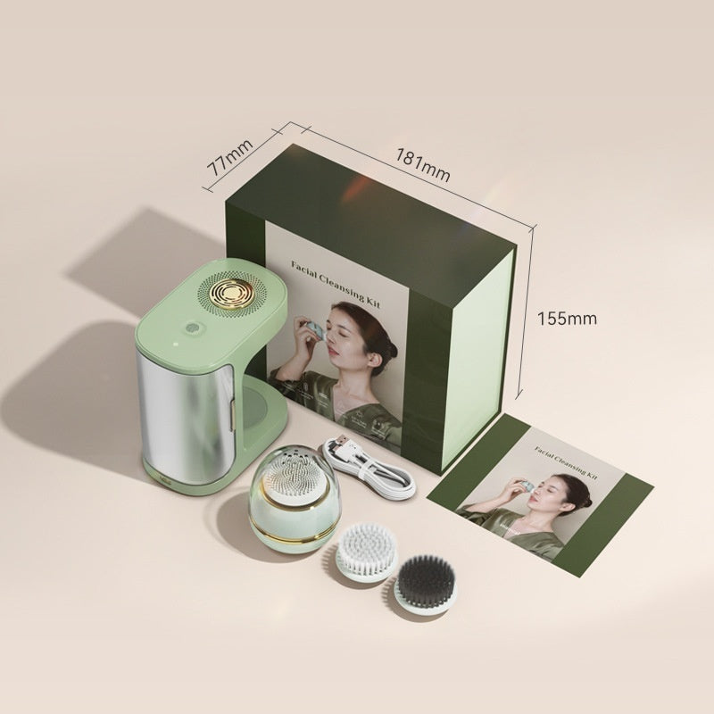Electric Cleaner Facial Face Washing Silicone Beauty Instrument - NOMAN STORE LLC
