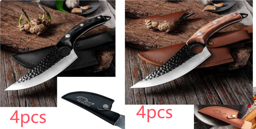 Slaughter Cutting Meat Boning Small Scimitar Special Skinning Killing Pigs Butcher - NOMAN STORE LLC