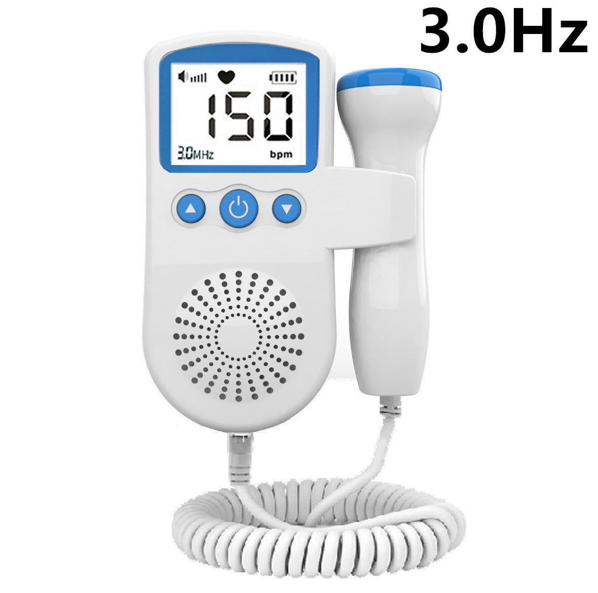 Fetal Heart Rate Monitor Home Pregnancy Baby Fetal Sound Heart Rate Detector - NOMAN STORE LLC