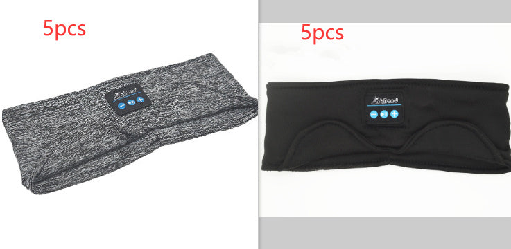 Headscarf Eye Mask Dual-use Music Headset Bluetooth Hair Band Sleeping - NOMAN STORE LLC