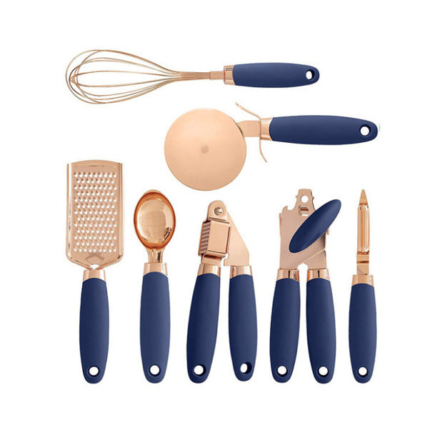 Kitchen Household Peeler Gadget Copper Plating Set - NOMAN STORE LLC
