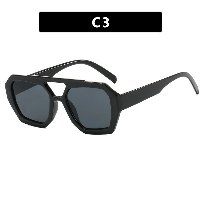 Ins Big Frame Leopard Sunglasses Summer Sunshade Beach Vacation Glasses - NOMAN STORE LLC
