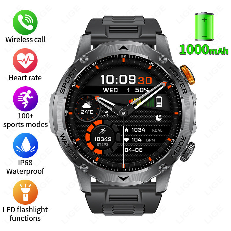 Multi-function Waterproof Smart Sports Watch - NOMAN STORE LLC